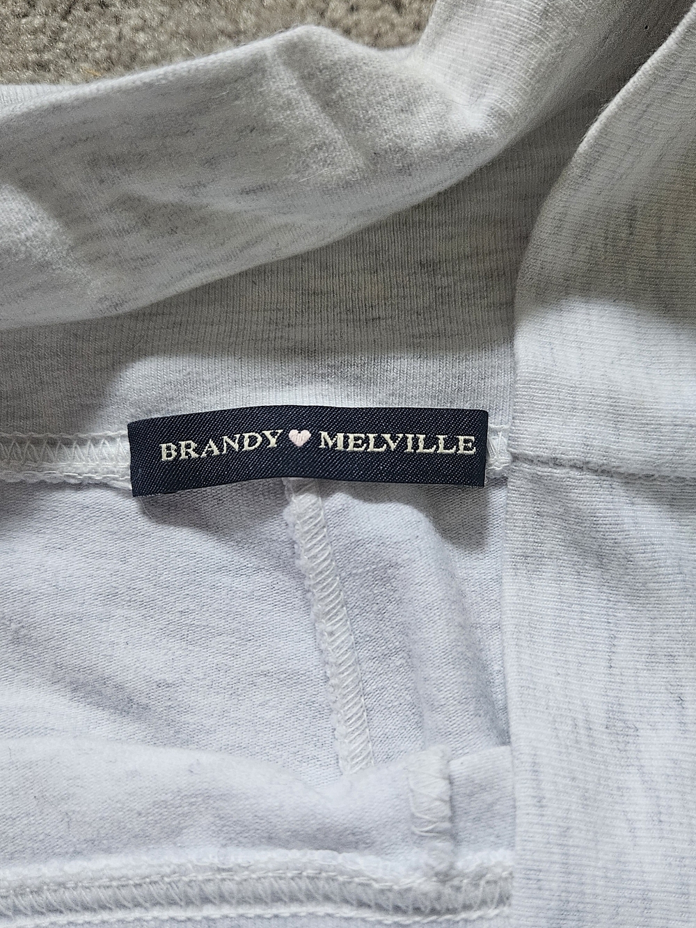 Brandy Melville Light Grey Priscilla Pants - Picture 3 of 3